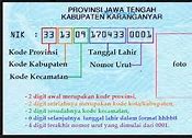 No Induk Ktp Berapa Digit No